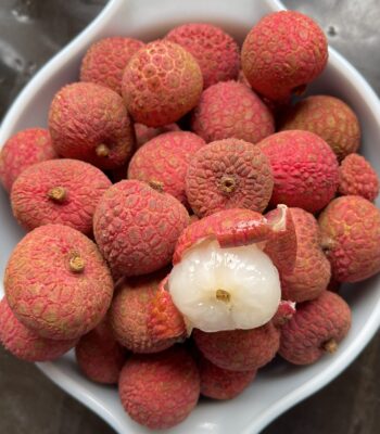 Bowl of Lychee